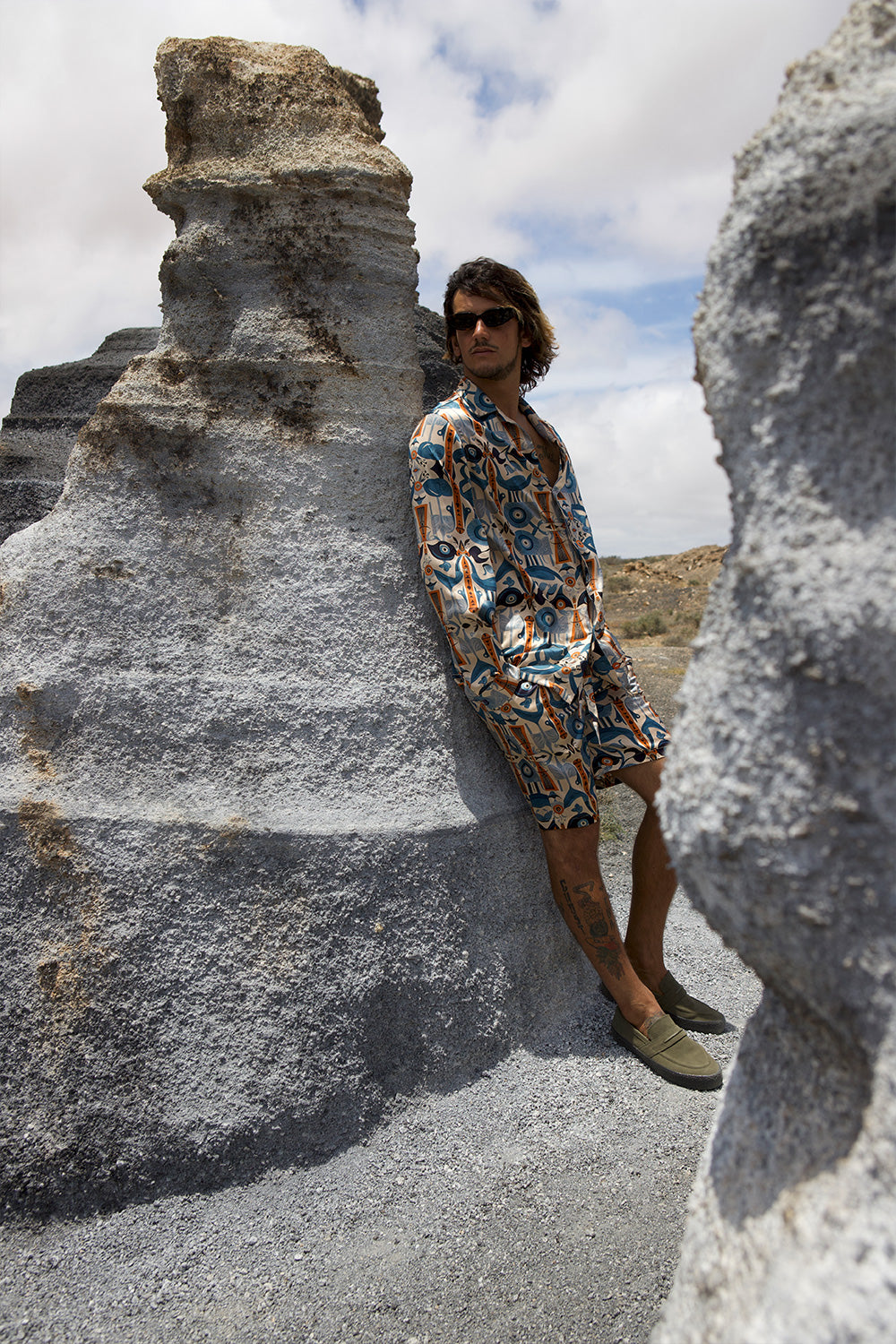 The Matiasma Silk Shorts