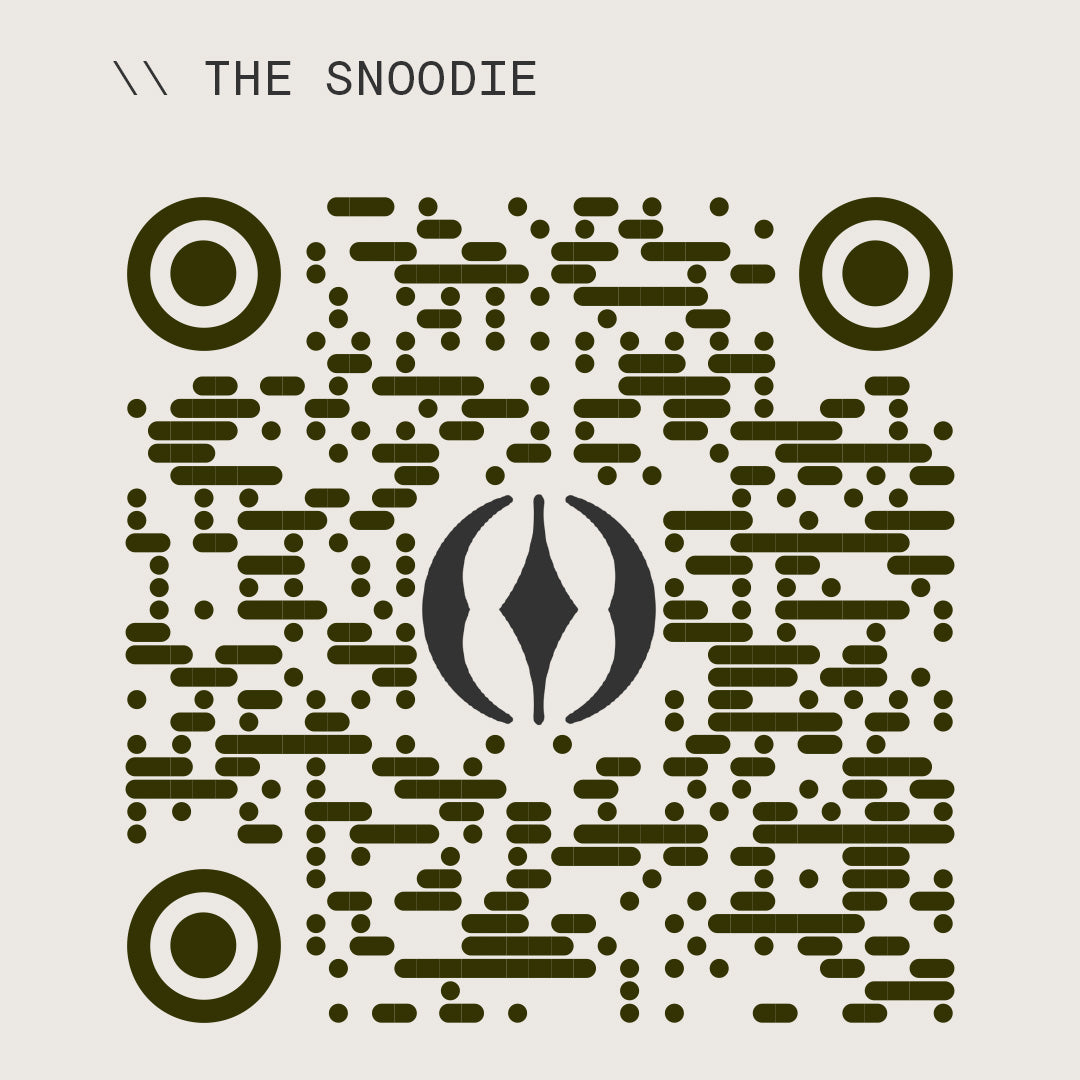 Snoodie swatch • Ivory